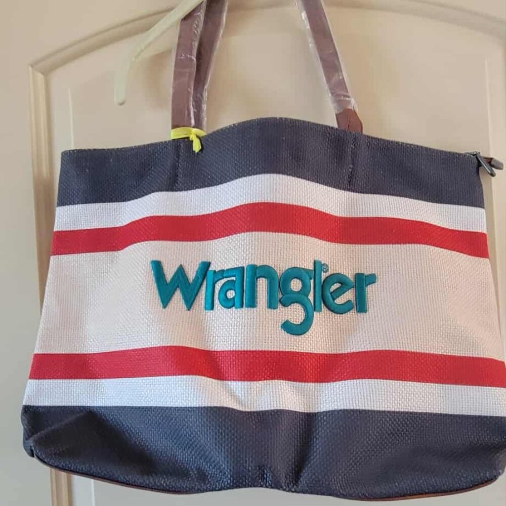Wrangler Two-Tone Tote Bag - Picture 7 of 10